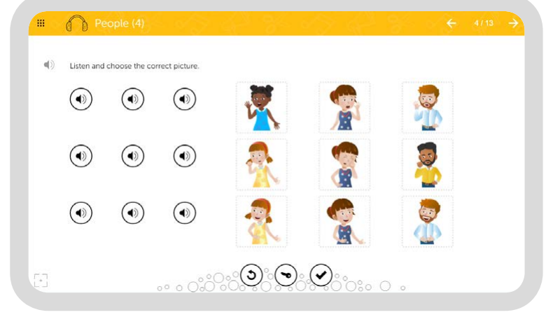 Auditory Perception Program Screenshot Example 2